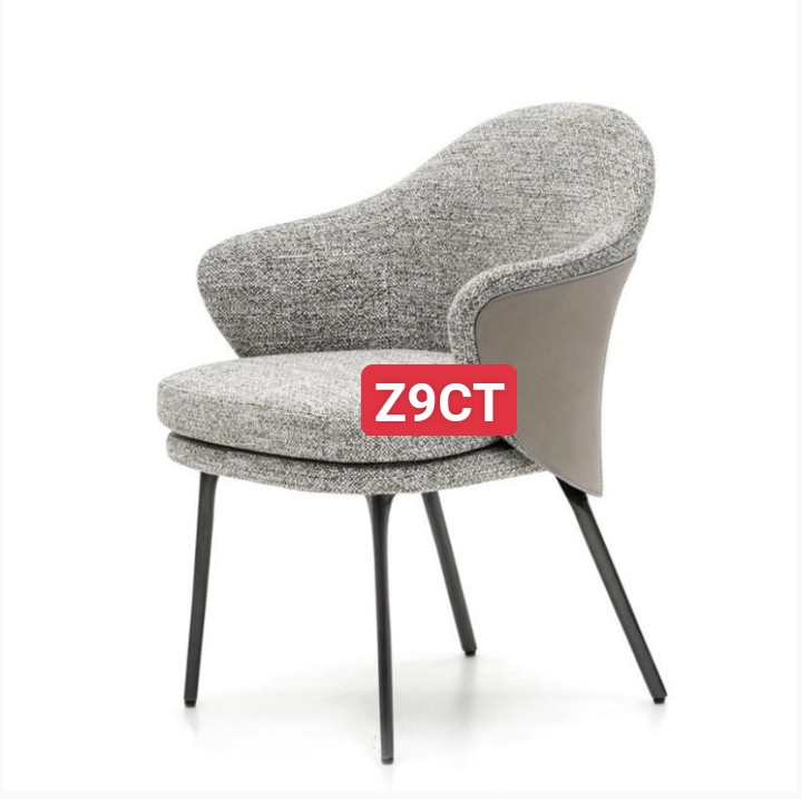 Ghế ngồi phòng ăn Juno Sofa Z9CT kiểu decor chân sắt