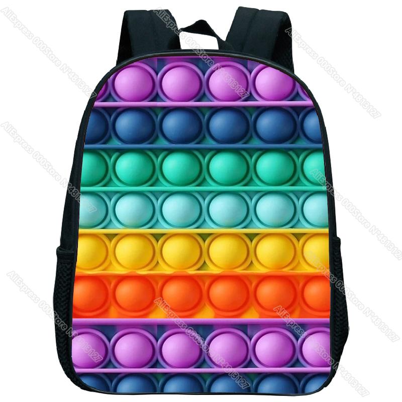 Ba Lô Mẫu Giáo Trẻ Em Pop Nó Mini Có Túi Trẻ Em Hoạt Hình Sinh Đựng Tập Đi Ba Lô Mochila Infantil Bé Gái Bé Trai Toddl Tặng