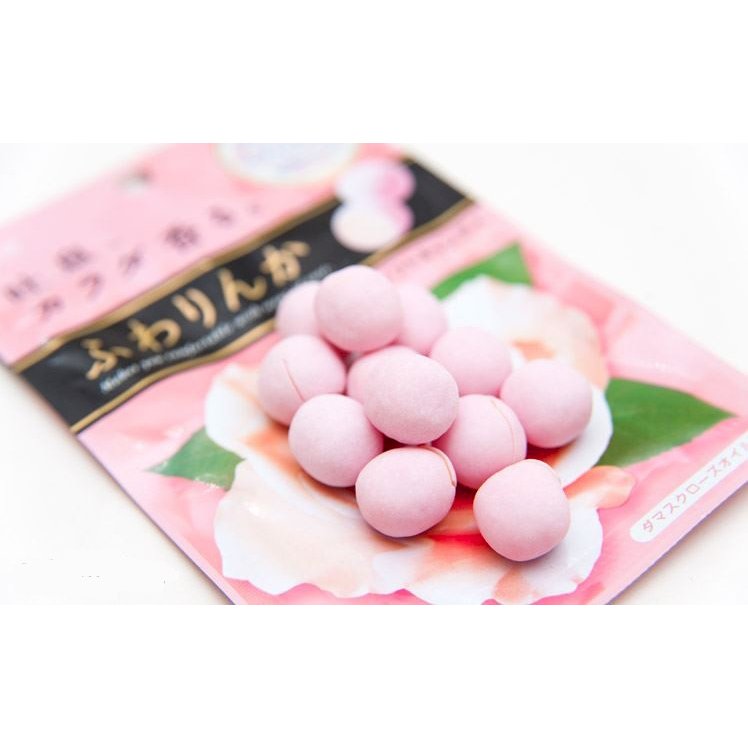 Kẹo mềm hương hoa hồng Beauty Rose Kracie -Khối lượng tịnh: 32g