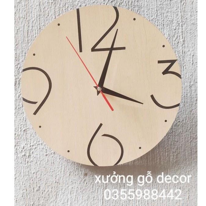 Đồng hồ treo tường Decor (giá sốc