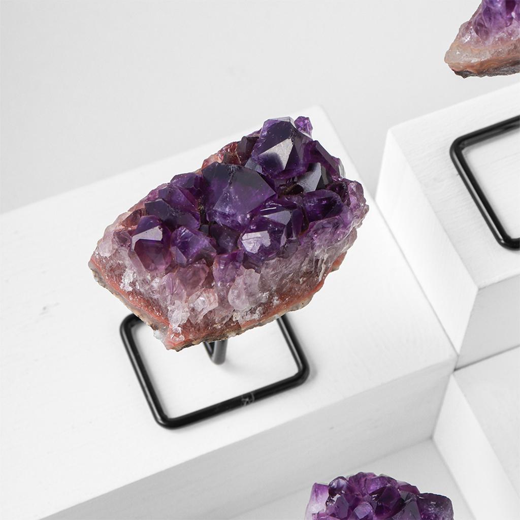 Amethyst Stone Decor Ornament Meditation Crystals Heal Crystals Decor