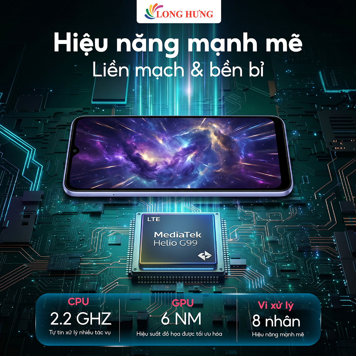 Điện thoại Samsung Galaxy A07 LTE (6GB/128GB) - Hàng chính hãng
