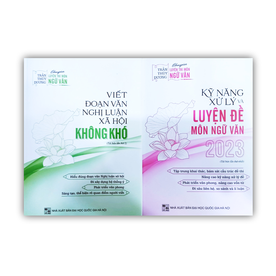 Sách - Combo Viết Đoạn Văn Nghị Luận Xã Hội Không Khó + Kỹ năng xử lý và Luyện đề Môn Ngữ văn