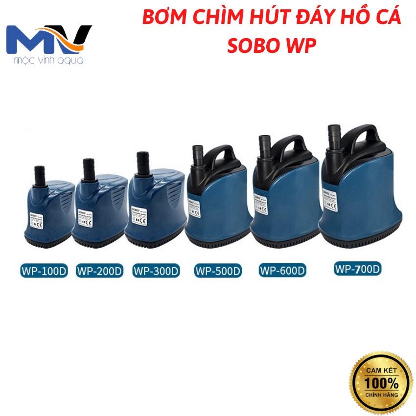 Máy bơm chìm hút đáy hồ cá 360 độ Sobo WP-600D/ WP-700D chạy êm ái siêu bền bỉ
