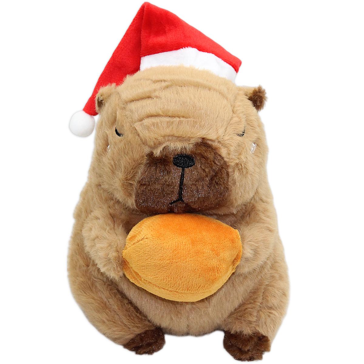 Thú Bông Capybara Noel 20 cm - Nuan Nuan 698201