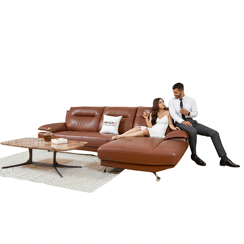 Sofa da thật mã 561A