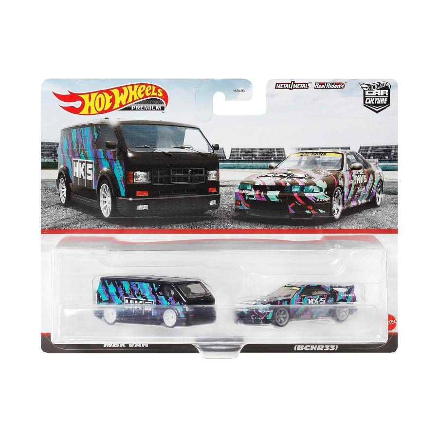 Đồ Chơi Bộ Đôi Siêu Xe Premiums Nissan Skyline Gt-R HOT WHEELS HKF53/HBL96