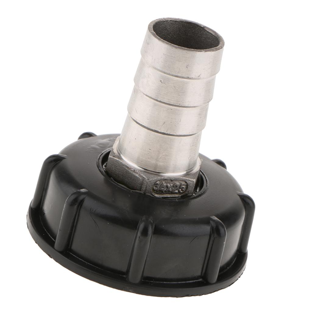 1000L IBC Bình Nước Vòi Xịt Sân Vườn Adapter Lắp Dụng Cụ 25 Mm