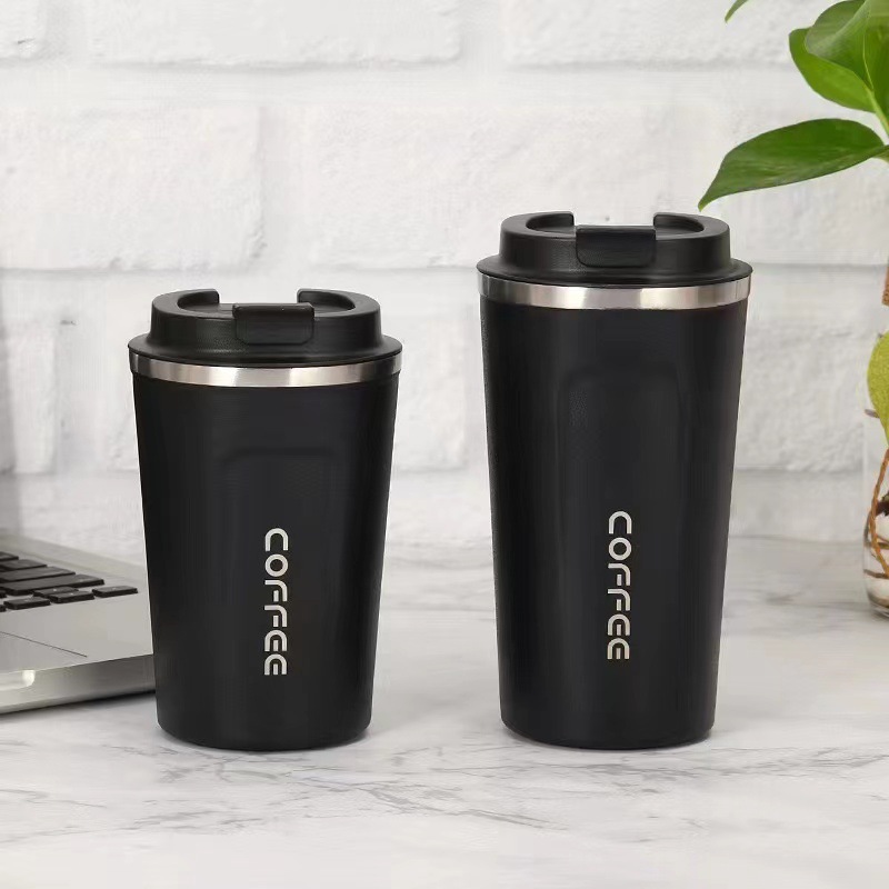 Ly Giữ Nhiệt COFFEE Inox 304 Dung Tích 510ml Cao Cấp Kiểu Dáng Hàn Quốc Cầm Tay Sang Trọng - Chính Hãng
