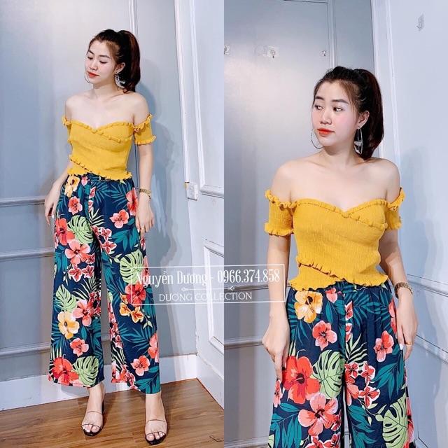 ÁO LEN CHÉO TRỄ VAI CH