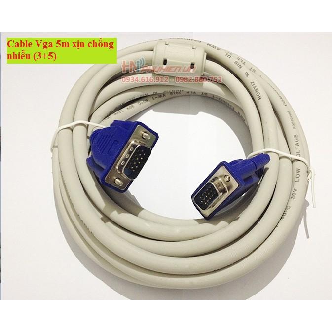 Cáp Vga xịn chống nhiễu (3+5) từ 1.5m đến 20m