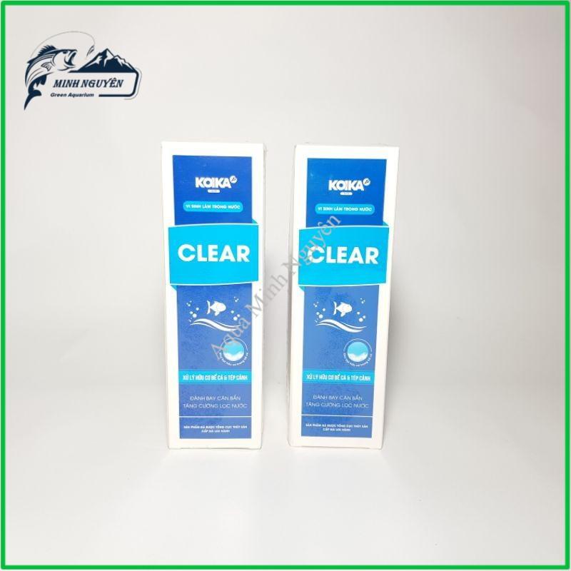 VI SINH KOIKA CLEAR | VI SINH XỬ LÝ NƯỚC CHUYÊN DÙNG CHO CÁ VÀ TÉP CẢNH CAO CẤP