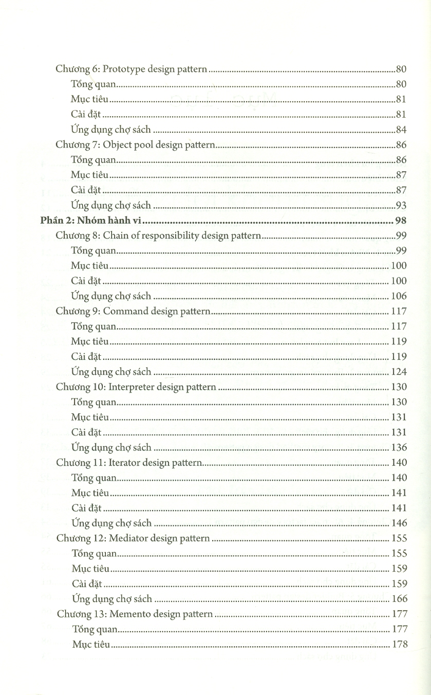 Làm Chủ Các Mẫu Thiết Kế Kinh Điển Trong Lập Trình - Mastering Design Patterns