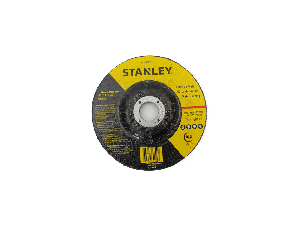 Đĩa cắt sắt Stanley STA4520 100 x 3 x 16mm