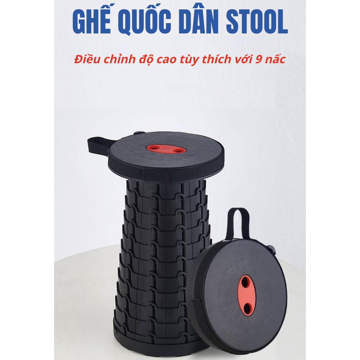 GHẾ XẾP STOOL 9 nấc