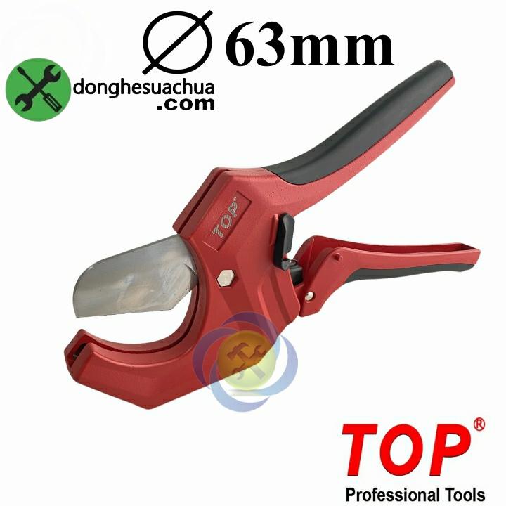 Kéo cắt ống 63mm TOP LU-KCON-63 lưỡi tự bung