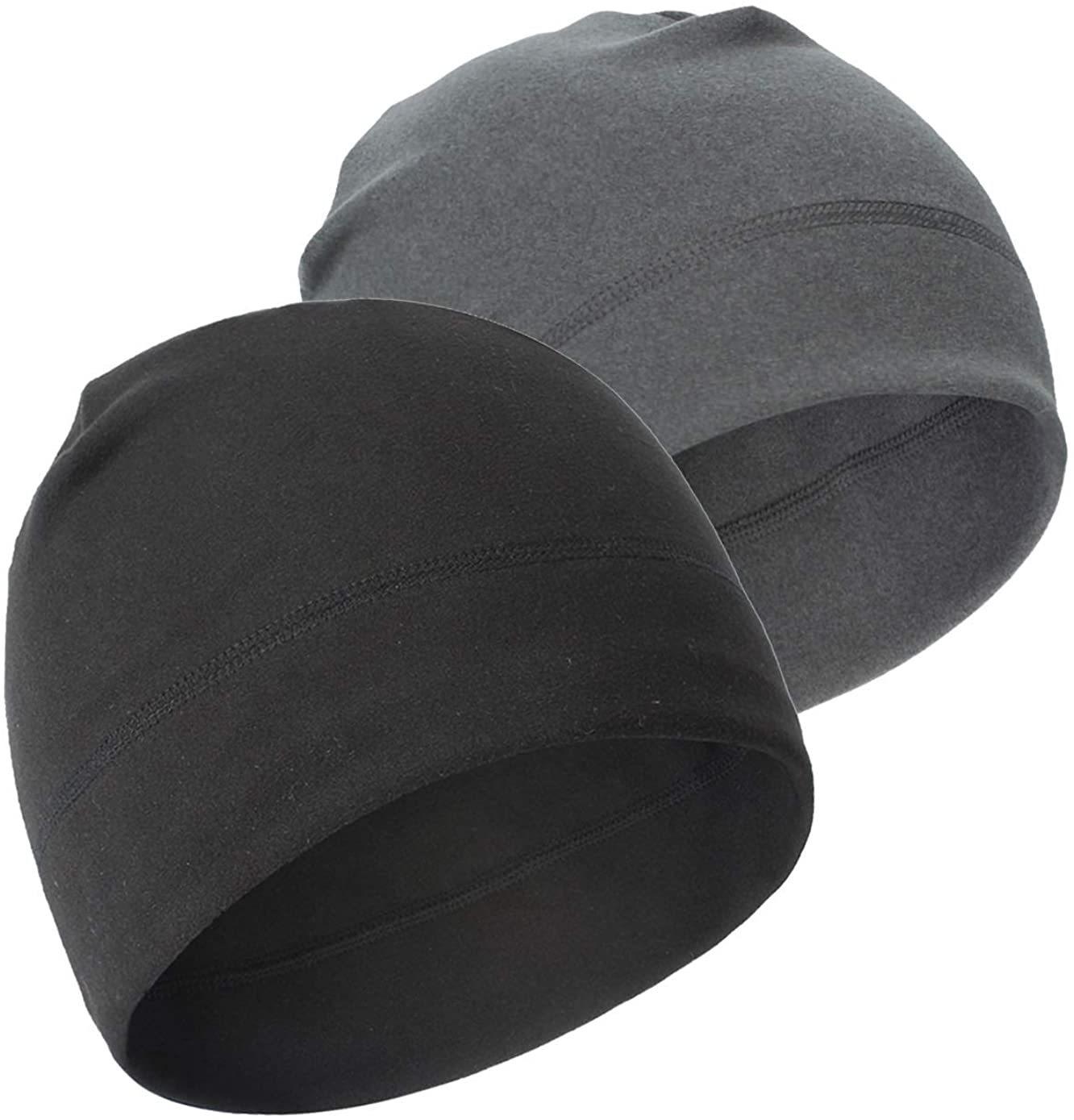 2pcs chạy mũ thể thao đàn ông đàn ông chạy mũ xe đạp chức năng mũ mùa đông ấm thở thoáng khí