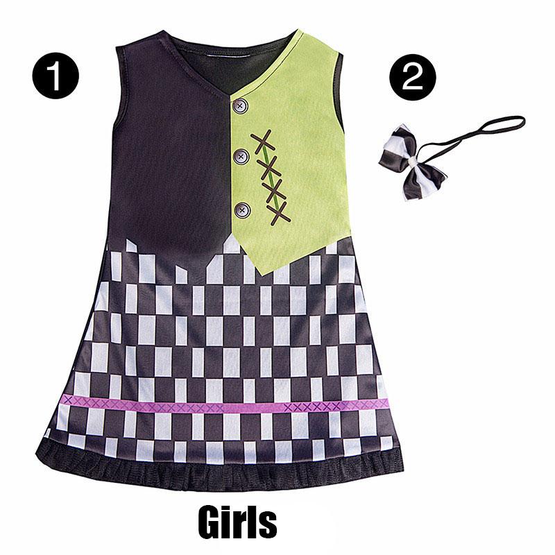 Halloween Trang Phục Hóa Trang 4 Nhà Khoa Học Đầm Bé Gái Điên Bé Trai Điên Nhà Khoa Học Áo Khoác Cho Kính Mát Trẻ Em Tóc Giả Purim Đảng Bộ Trang Phục