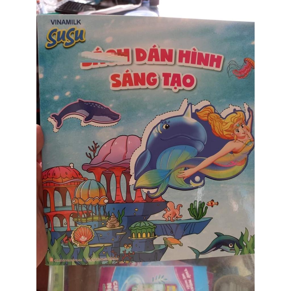 Tập Dán Hình Sticker Đồ Chơi Sáng Tạo Cho Bé