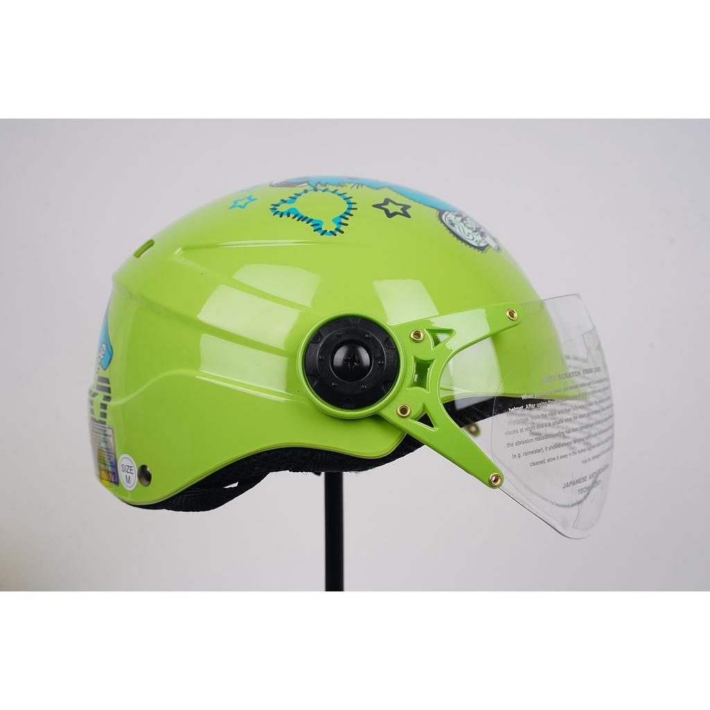 Mũ Bảo Hiểm Trẻ Em CHITA HELMETS CT25(K) Tem Mèo trượt ván