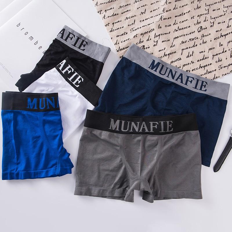 COMBO 5 QUẦN DỆT TRƠN CAO CẤP MUNAFIE NP18 (cỡ XL|XXL)