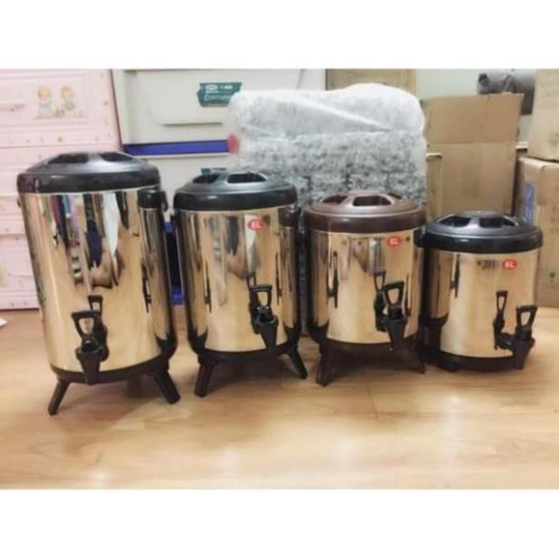 Bình ủ trà sữa nóng lạnh i nốc dầy các cỡ 6 lít 8 lit 10 lít 12 lít