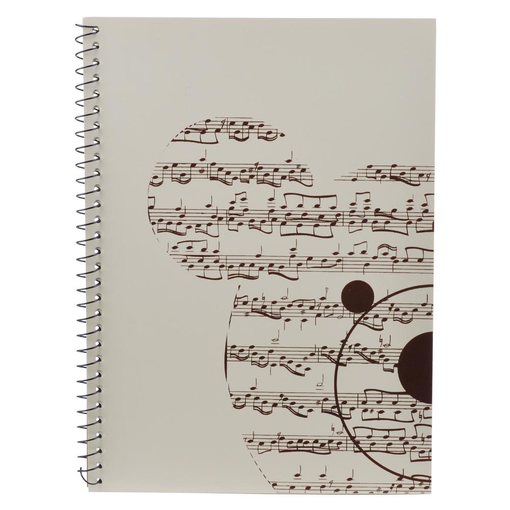 Notebook Nice Of Music Music Notes cho Sách âm nhạc cho các tác giả-người sáng tác hoặc người nghiệp dư-2PCS