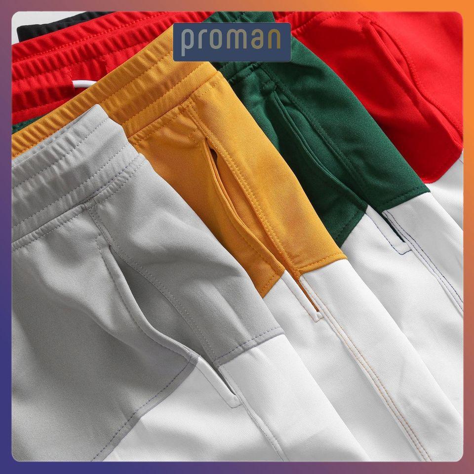 Quần short nam siêu cao cấp xuất khuaaru xịn xò, quần đùi nam ngắn đẹp cao cấp đáng họa tiết trơn QD03 - PROMAN