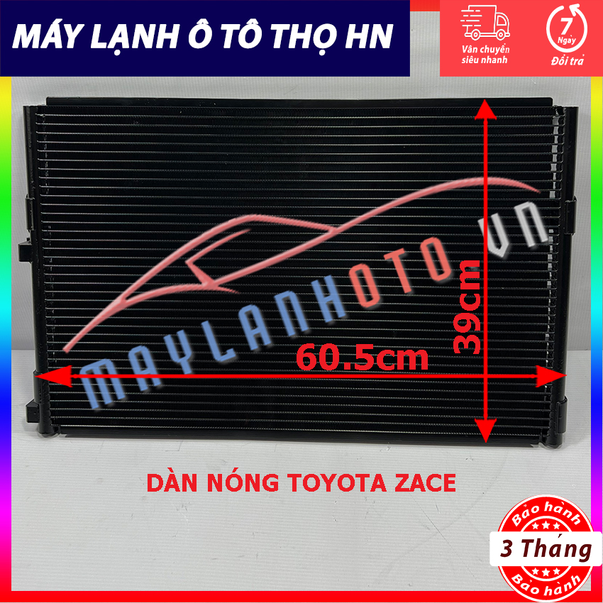 Dàn nóng Toyota Zace 1.8 Hàng xịn Thái Lan
