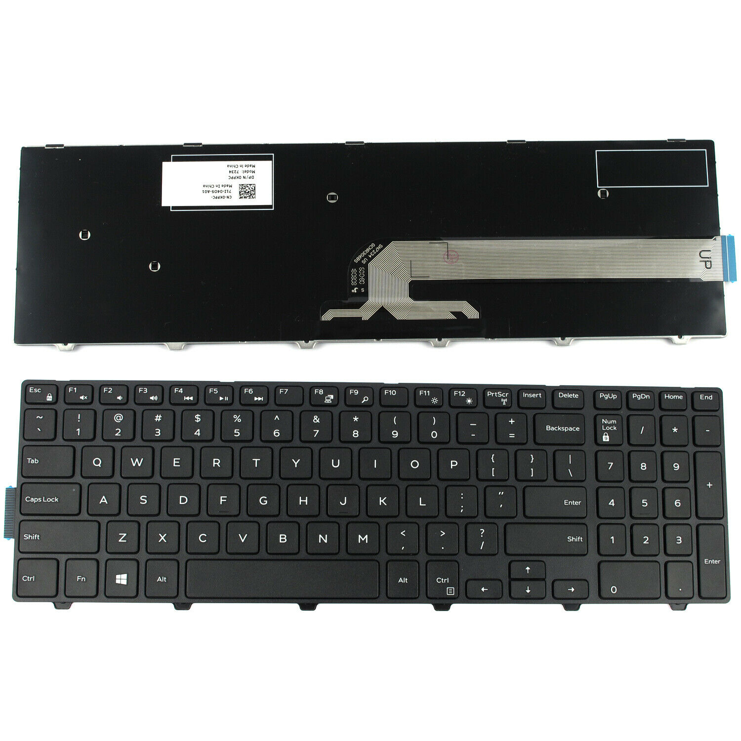 Bàn phím dành cho Laptop DELL Inspiron 15-3000 3551 3552 3541 3543 3542 3559 3565 3567 3558 Keyboard