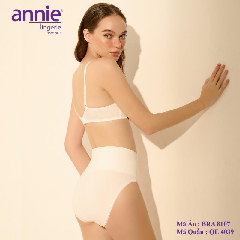 Bộ đồ lót Nữ Annie 8107 Đồng Bộ Chất Liệu Co Giãn Tốt, Thấm Hút Tốt , Tạo Sự Thoải Mái Tối Đa Khi Mặc