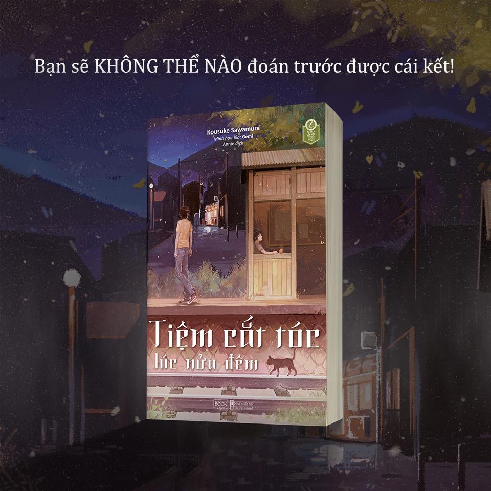 Sách Tiệm Cắt Tóc Lúc Nửa Đêm - Skybooks - BẢN QUYỀN