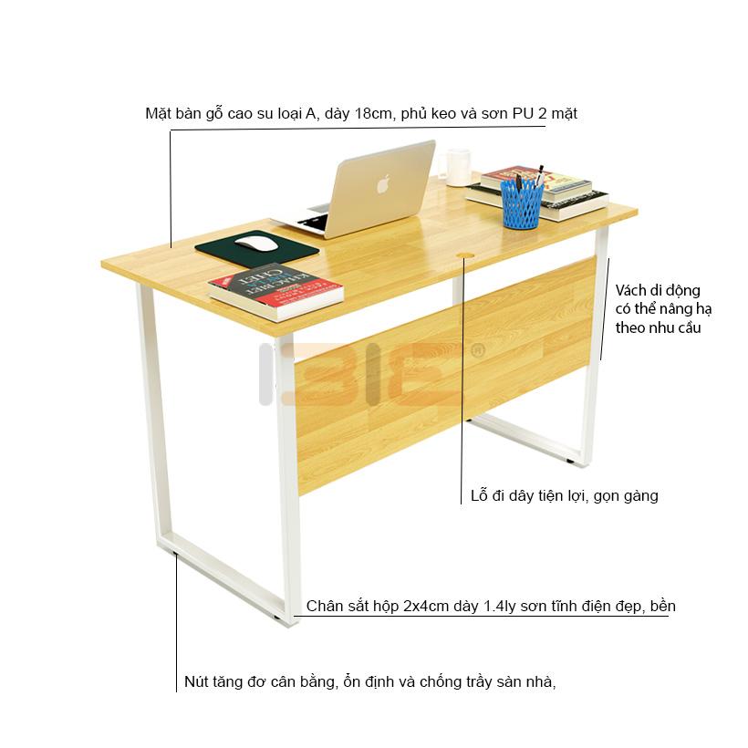 Bàn Rec-F Plus Chân Tự Nhiên