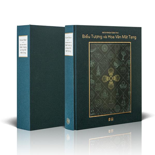 Sách - Bách Khoa Toàn Thư Biểu Tượng Và Hoa Văn Mật Tạng - Ấn Bản Giới Hạn - Bìa Vải - Bản Có Hộp