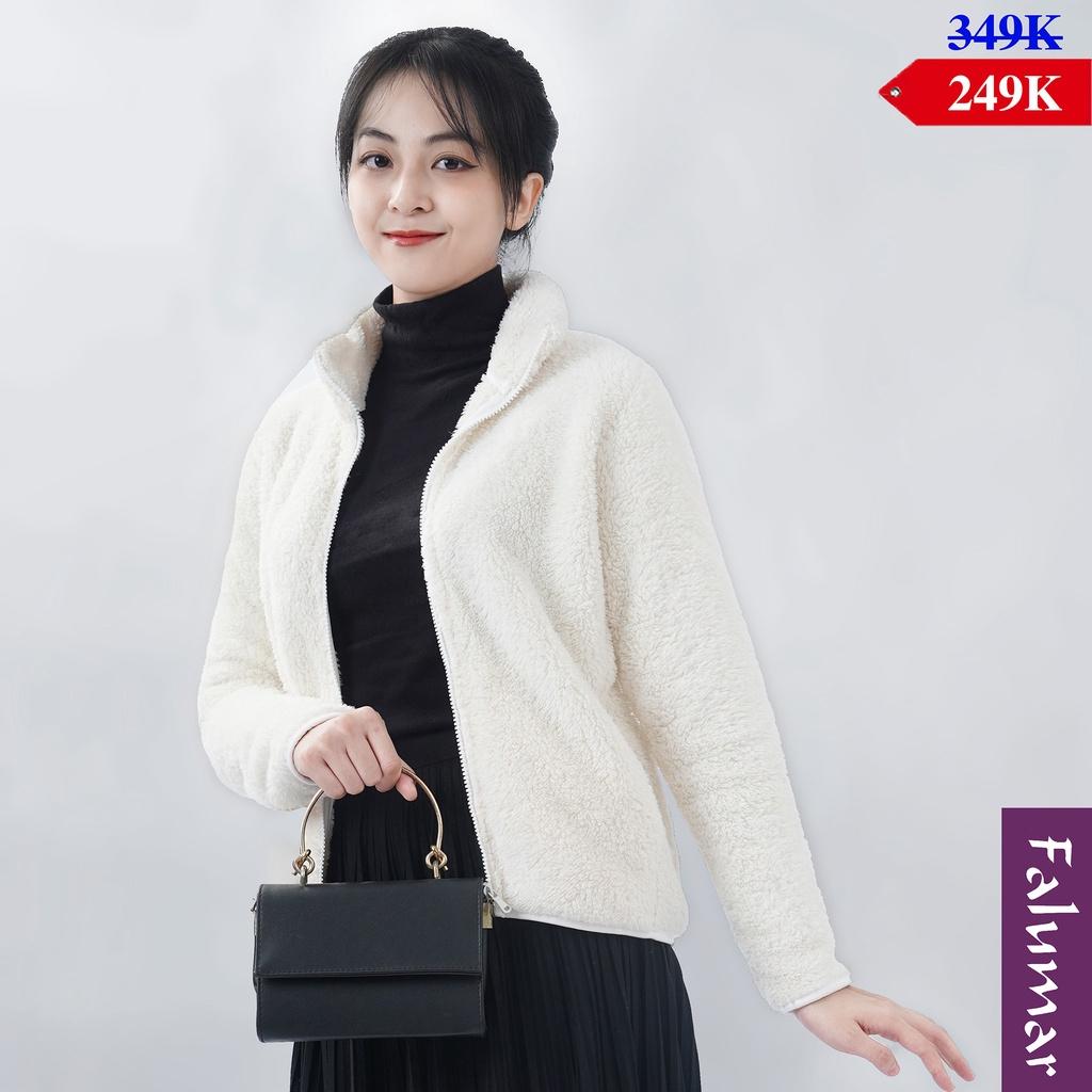 Áo khoác lông cừu nữ Falumar siêu ấm