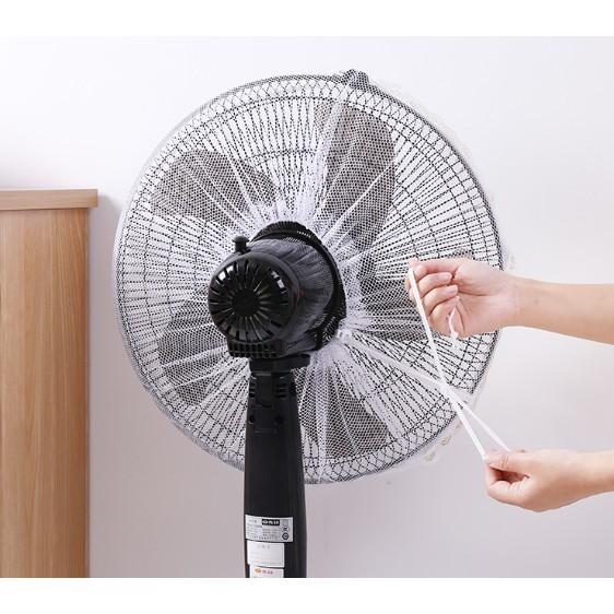 Lưới bọc quạt họa tiết cỡ lớn tối đa 50cm an toàn cho trẻ nhỏ