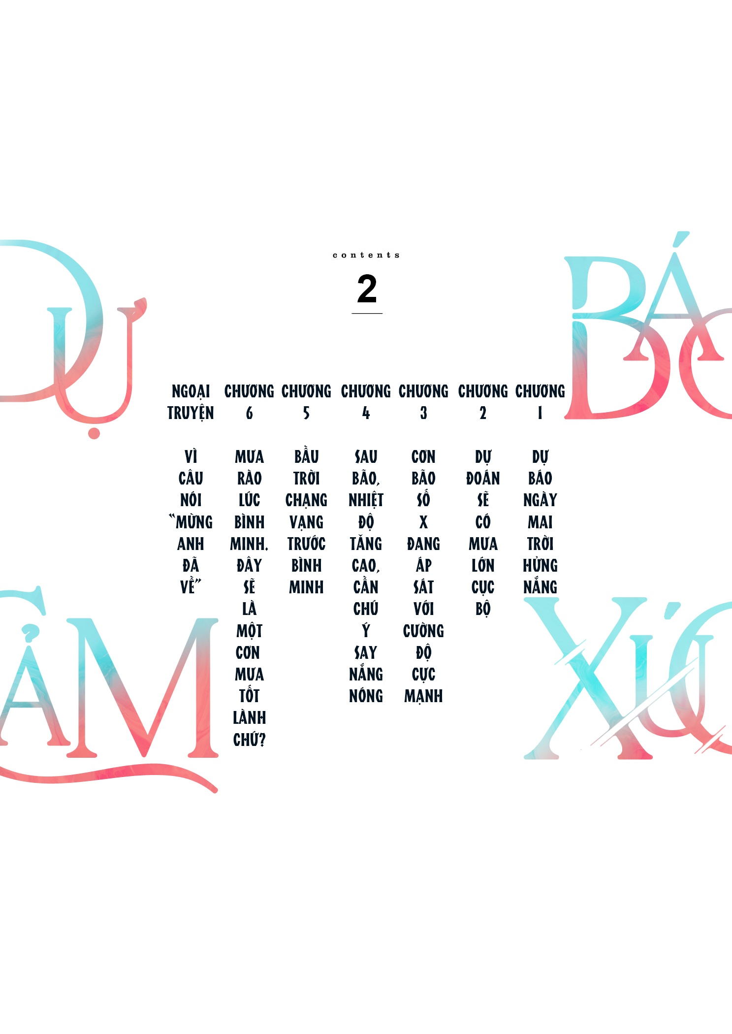 dự báo cảm xúc chapter 2 4