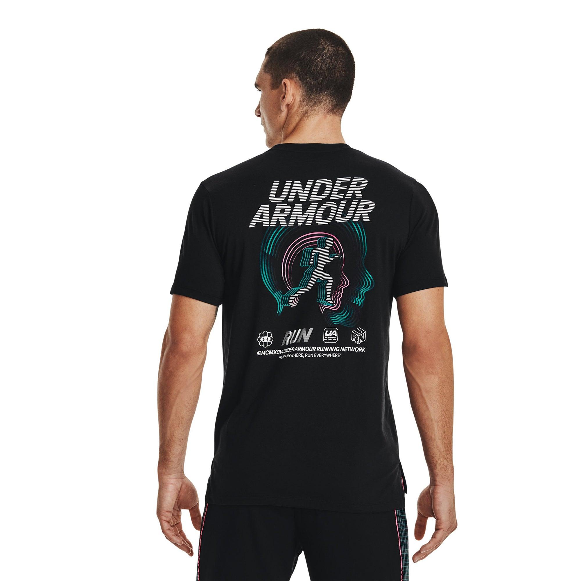 Áo thun tay ngắn thể thao nam Under Armour Run Anywhere - 1370977-001