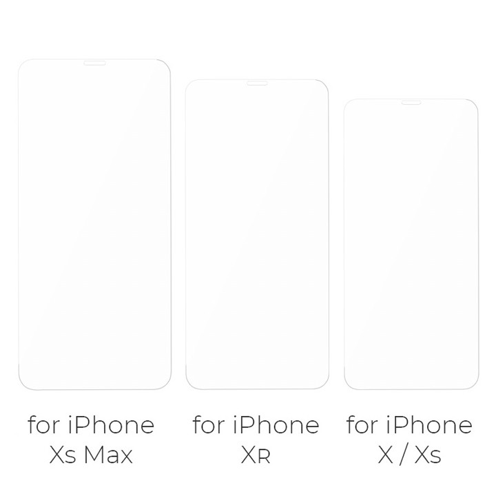 Kính cường lực cho iPhone 11 Pro Max, iPhone 11 Pro, iPhone 11, iPhone XS Max, iPhone X, iPhone XR chính hãng HOCO trong suốt HD