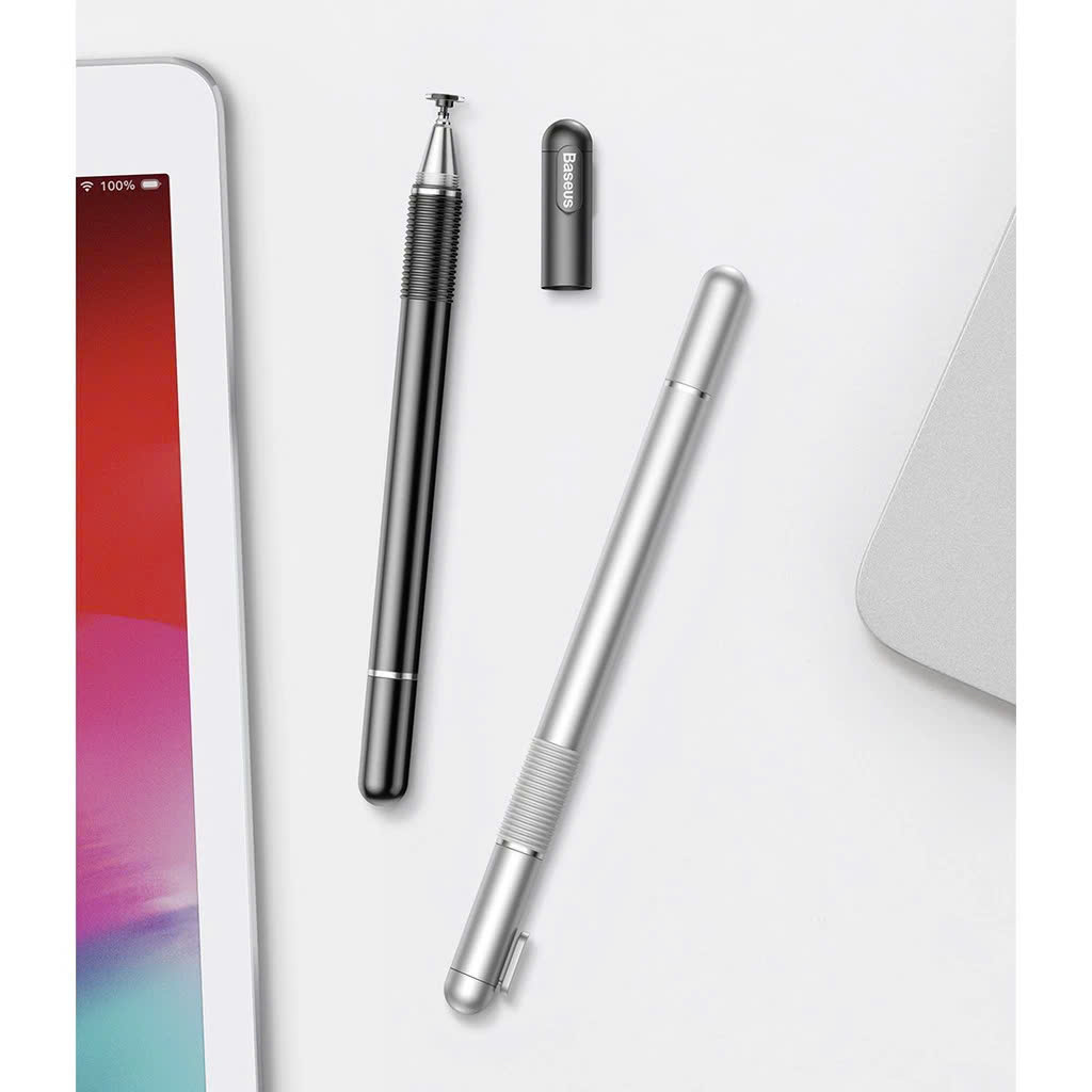 Bút Cảm Ứng Điện Dung 2 Trong 1 Cho Smartphone Tablet IPad - Màu Ngẫu Nhiên - Hàng Nhập Khẩu