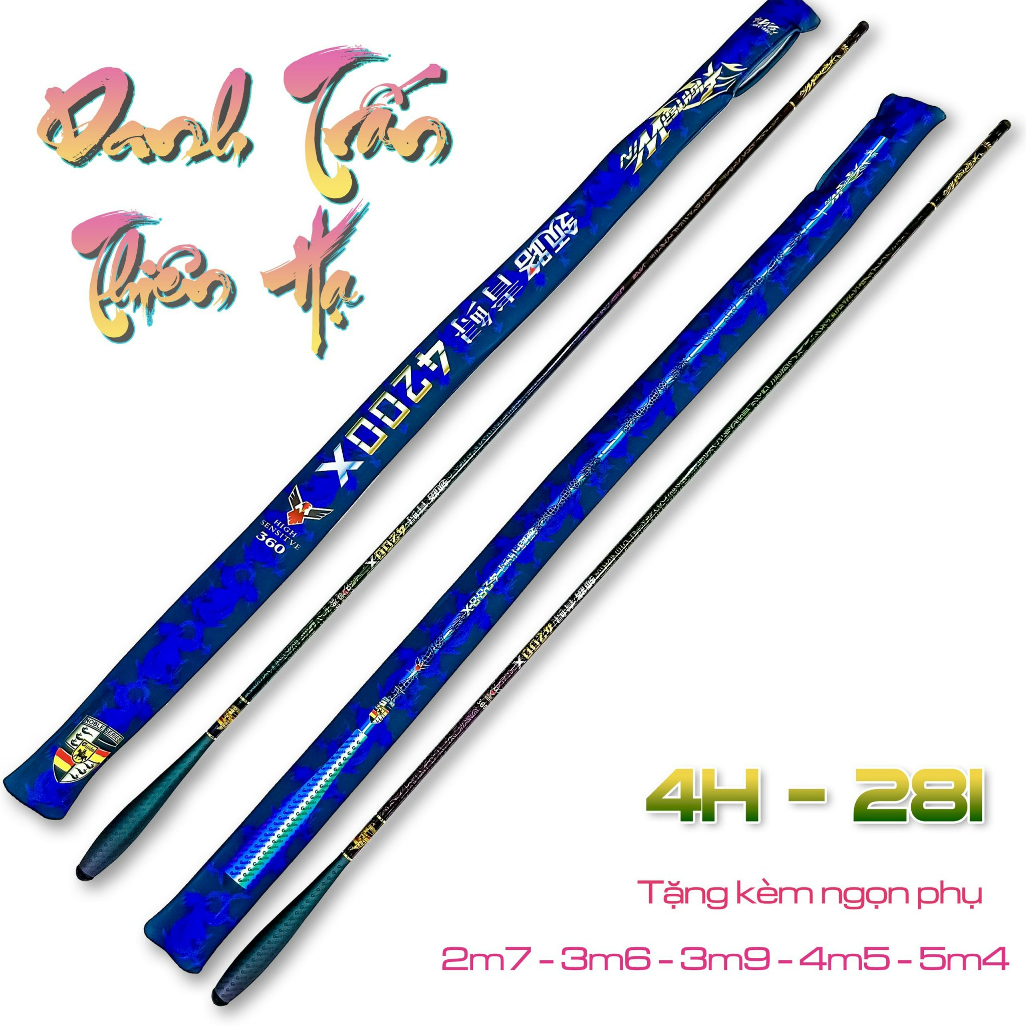 Cần Câu 4H Chuyên Gẩy Rô Diếc Danh Chấn Thiên Hạ