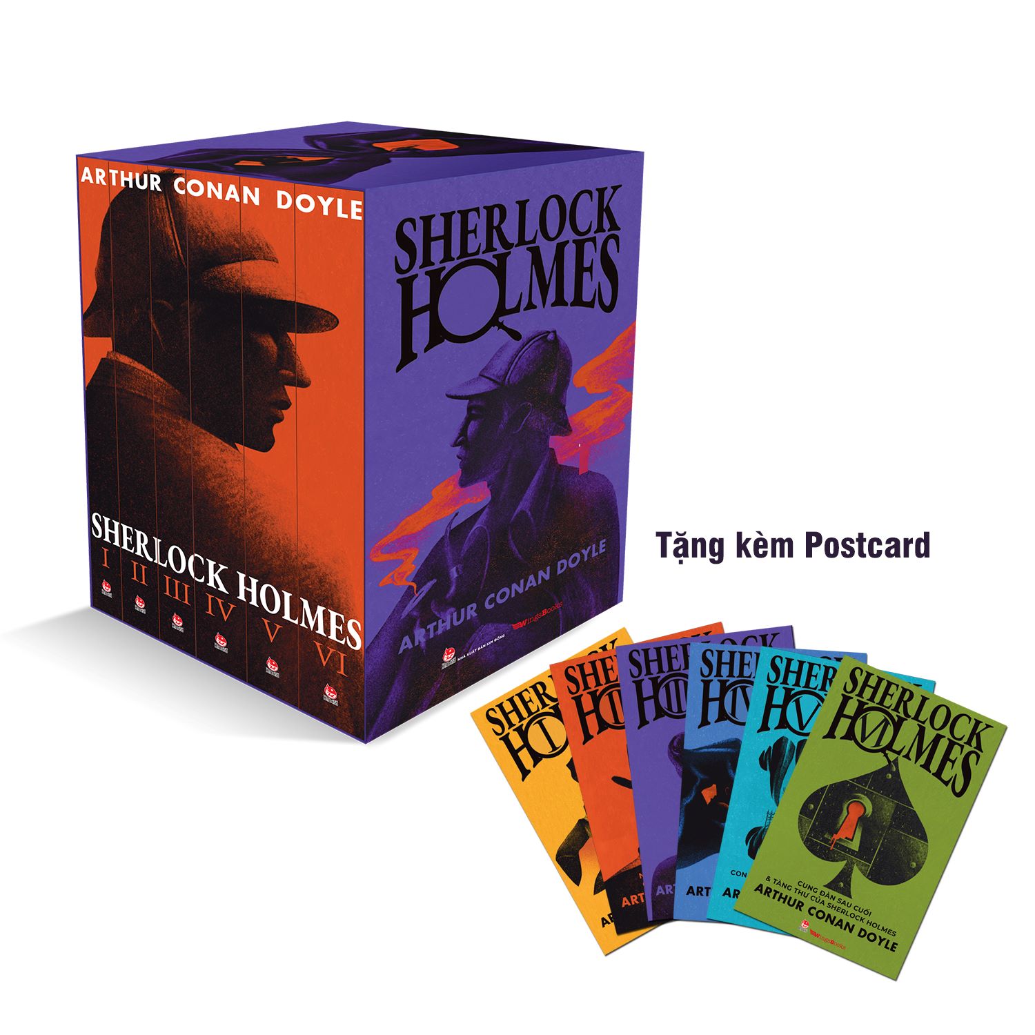 Boxset Sherlock Holmes (Trọn Bộ 6 Tập) [Tặng 06 Postcard]