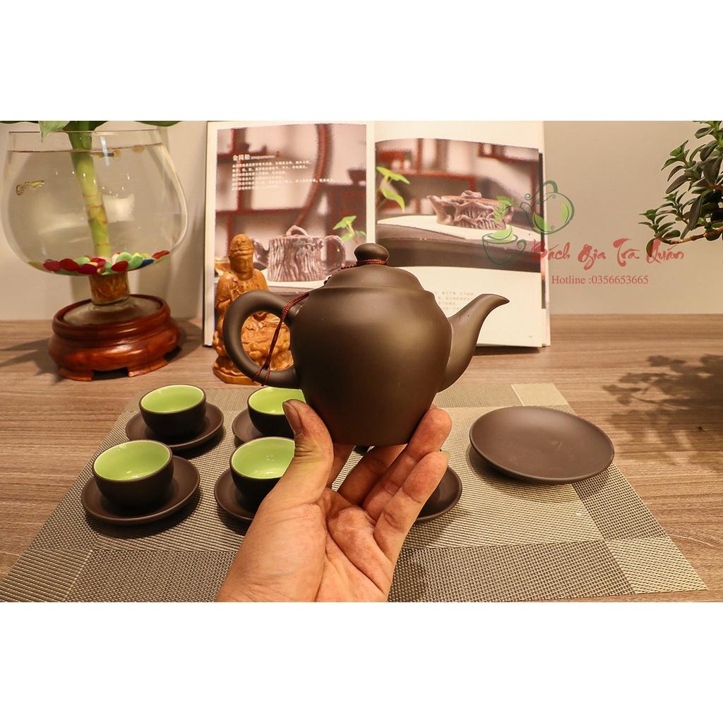 Bộ Ấm Chén Siêu Đẹp - Hàng Tử Sa Bát Tràng Loại 1 - Chế Tác Thủ Công