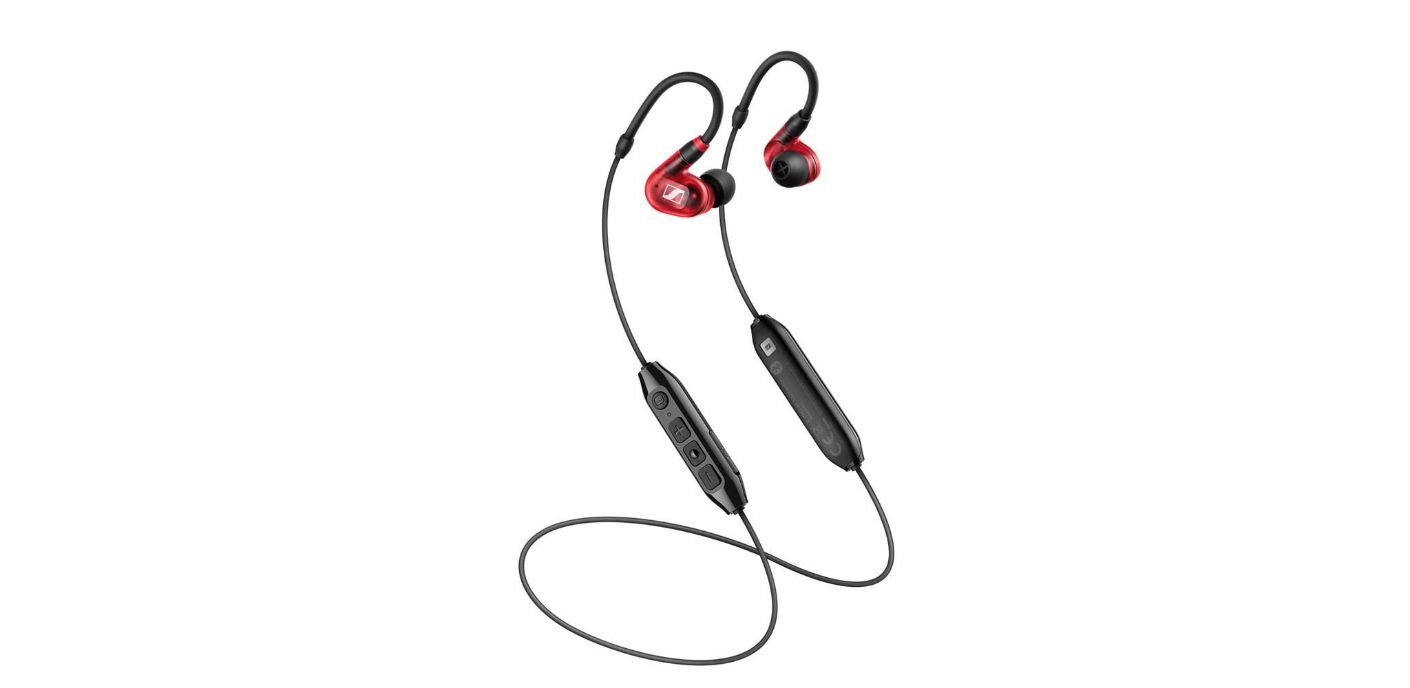 IE 100 PRO Wireless Red Tai nghe in ear không dây Sennheiser-HÀNG CHÍNH HÃNG