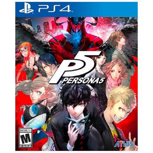 Đĩa Game PS4: Persona 5 - Hàng Nhập Khẩu