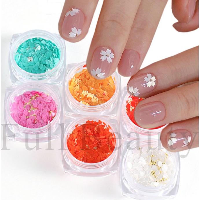 SET CÁNH HOA NHIỀU MÀU TRANG TRÍ NAIL