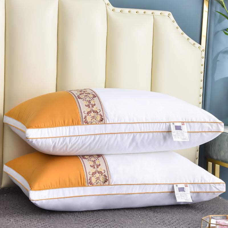 Mcao Chất Lượng Giường Gối Siêu Mềm Mại Thoải Mái Cho Ngủ Bên & Lưng Đèn Ngủ Thoáng Khí Lông Vải Gối Cổ 1Pc HT0898