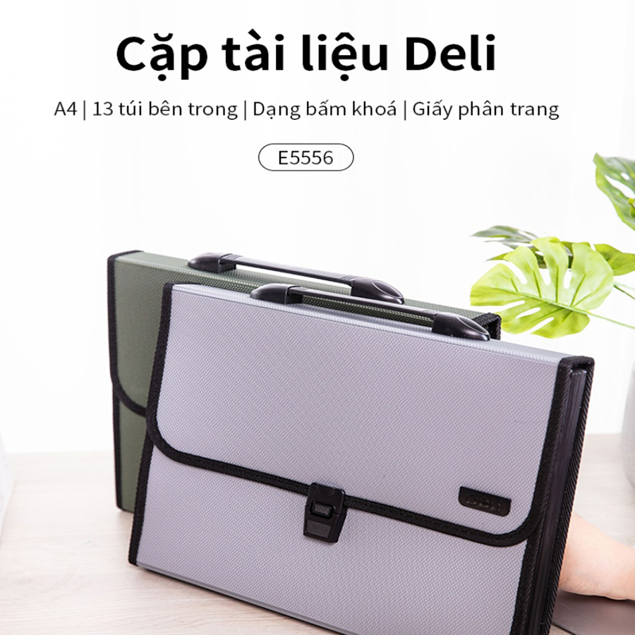 Cặp Tài Liệu 5556 Deli