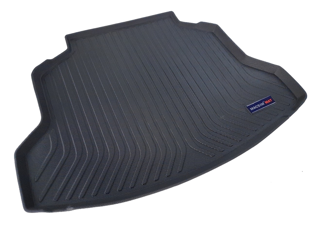 Thảm lót cốp xe ô tô Honda CRV 2010-2017 nhãn hiệu Macsim chất liệu TPV cao cấp màu đen(F180)