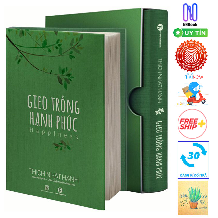 Gieo Trồng Hạnh Phúc - Happiness (Ấn bản đặc biệt - Tặng Kèm Sổ Tay)